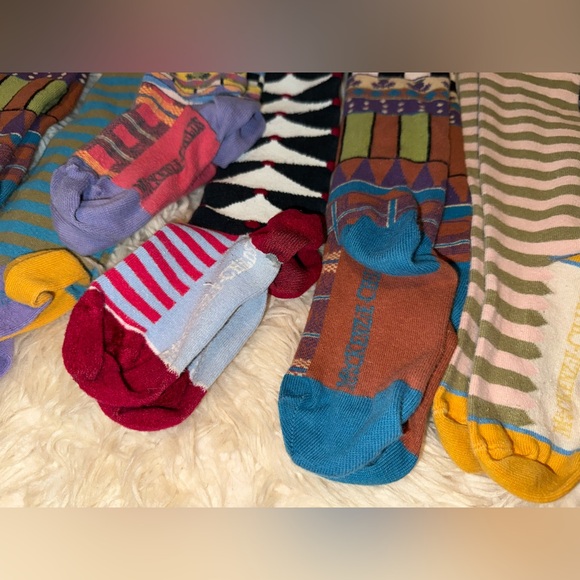 Lot of MacKenzie Childs socks - 8 Pairs - Size 6-9 - Picture 3 of 8